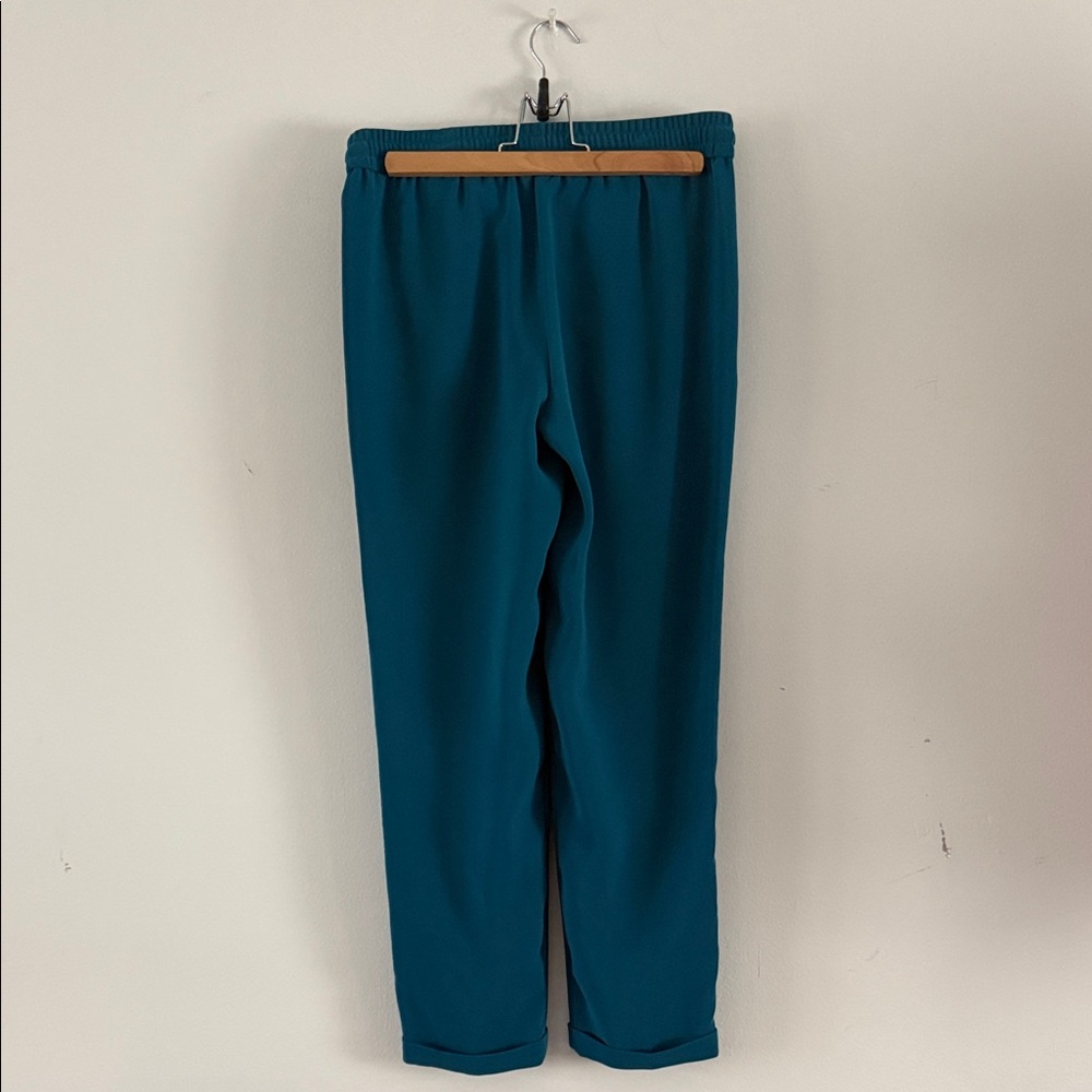 J.CREW Women's Teal Casual Dress Pants